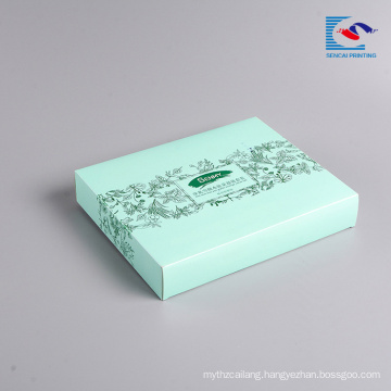 Free sample wholesale packaging mask face cosmetic paper box with printing LOGO